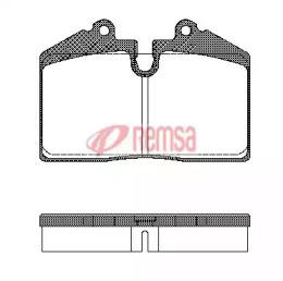 Комплект тормозных колодок METZGER 0140.20